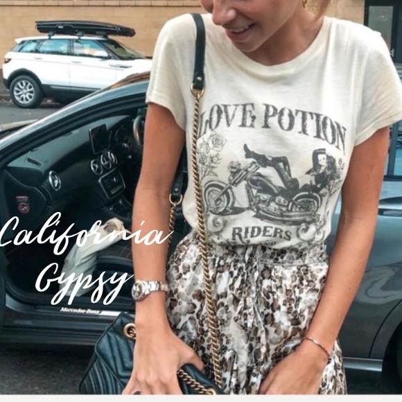 LAST ONE🎉Love Potion Motorcycle Tshirt - Picture 7 of 9